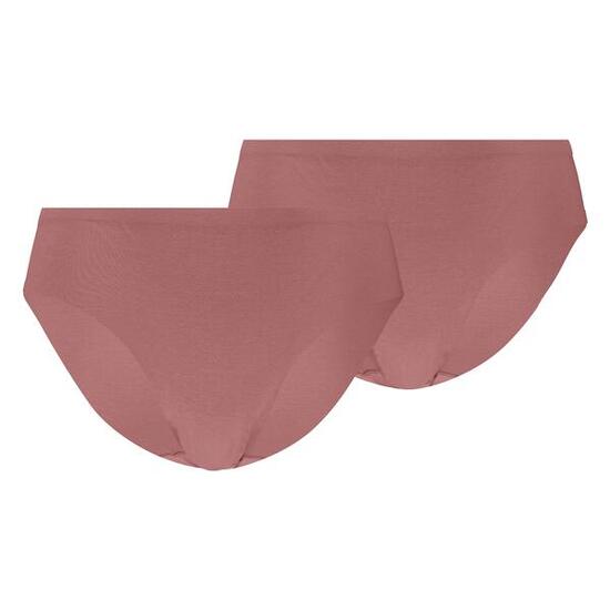 2er Pack Slips weich elastisch Damen - Invisible Ultra Soft Cotton Briefs