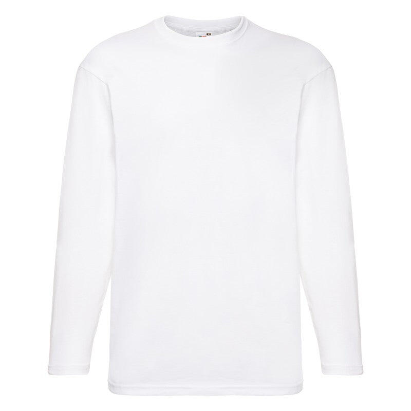 Fruit Of The Loom Valueweight Langarm-T-Shirt grau, S 2/7