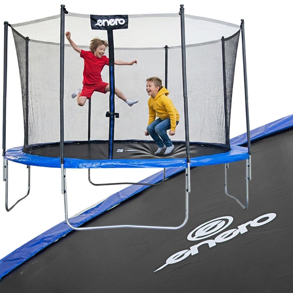 Trampolina Enero 366CM składana z siatką ochronną 2/6