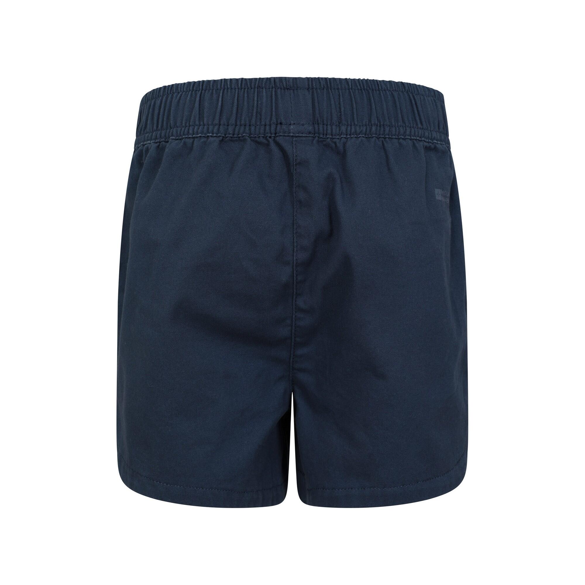 "Waterfall" Shorts für Mädchen Marineblau 2/4