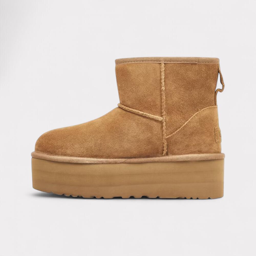 Classic Mini Platform Boot Chestnut (W) 3/5
