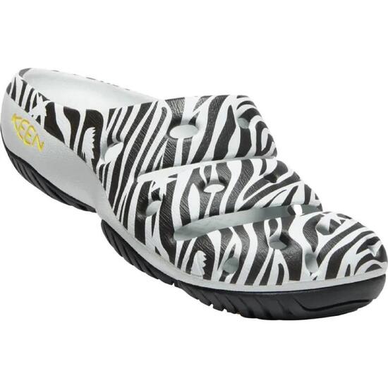 Keen Yogui W klapki damskie - lekkie EVA, zakryty nosek, gumowa podeszwa