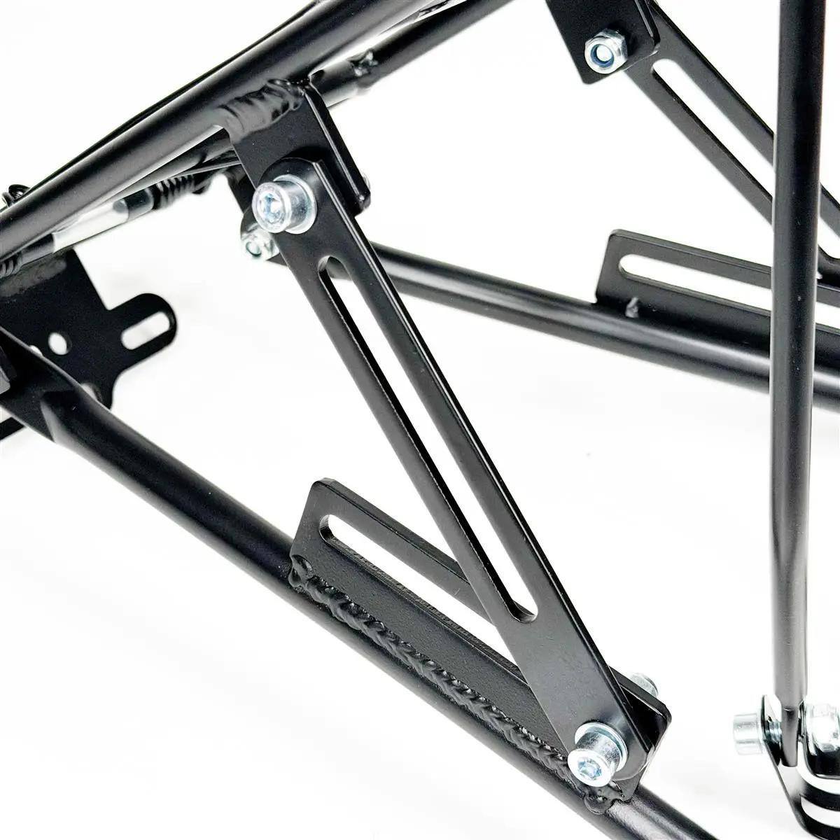 Portapacchi Bici Universale Alluminio Regolabile 20" - 29" Gravel Nero Biciclett 5/7