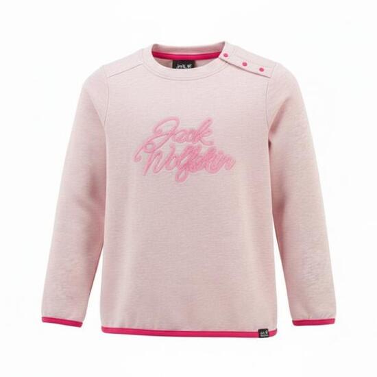 Sweatshirt Midlayer Crewneck Terrie Kinder Sweatshirt Pullover in Rosa