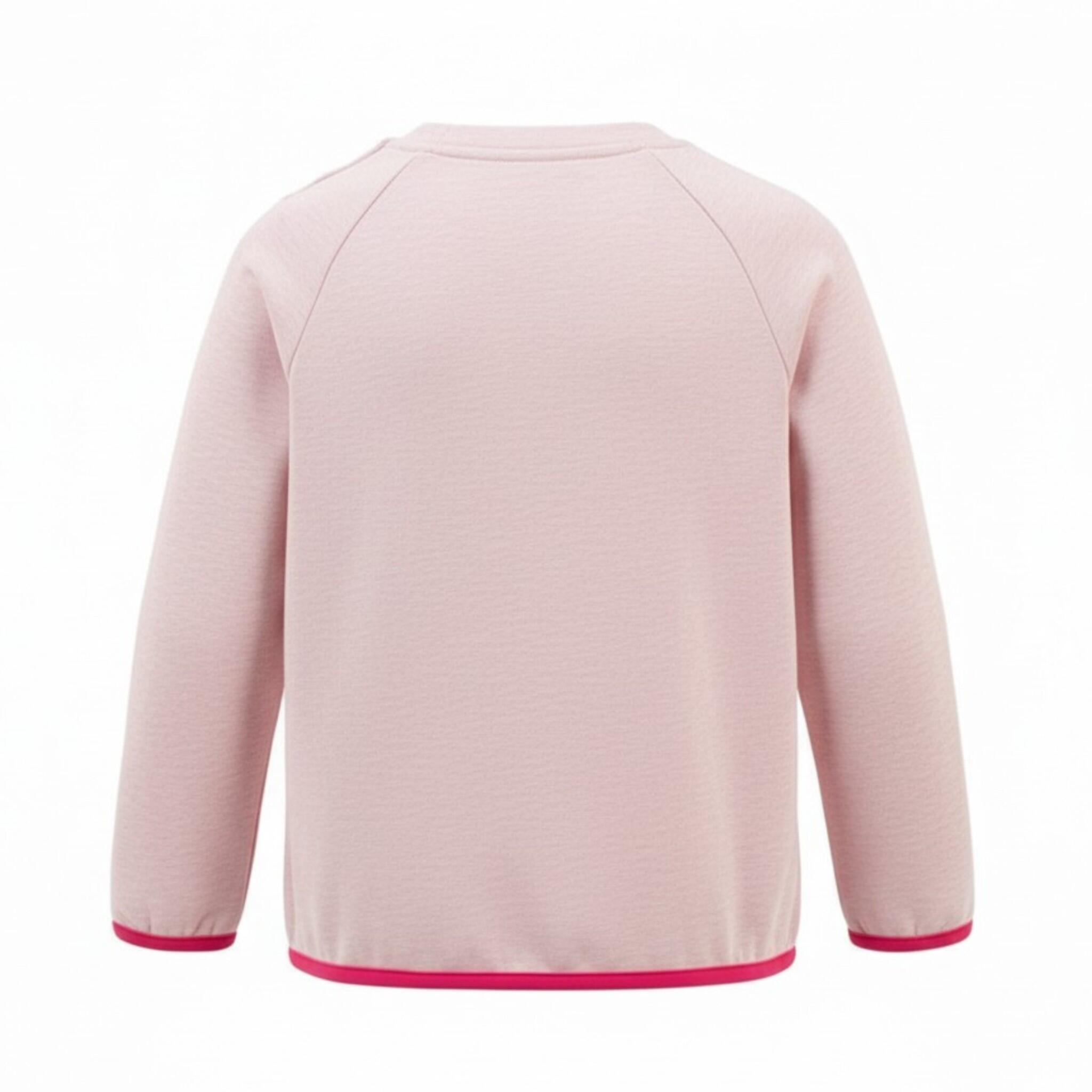 Sweatshirt Midlayer Crewneck Terrie Kinder Sweatshirt Pullover in Rosa 2/2