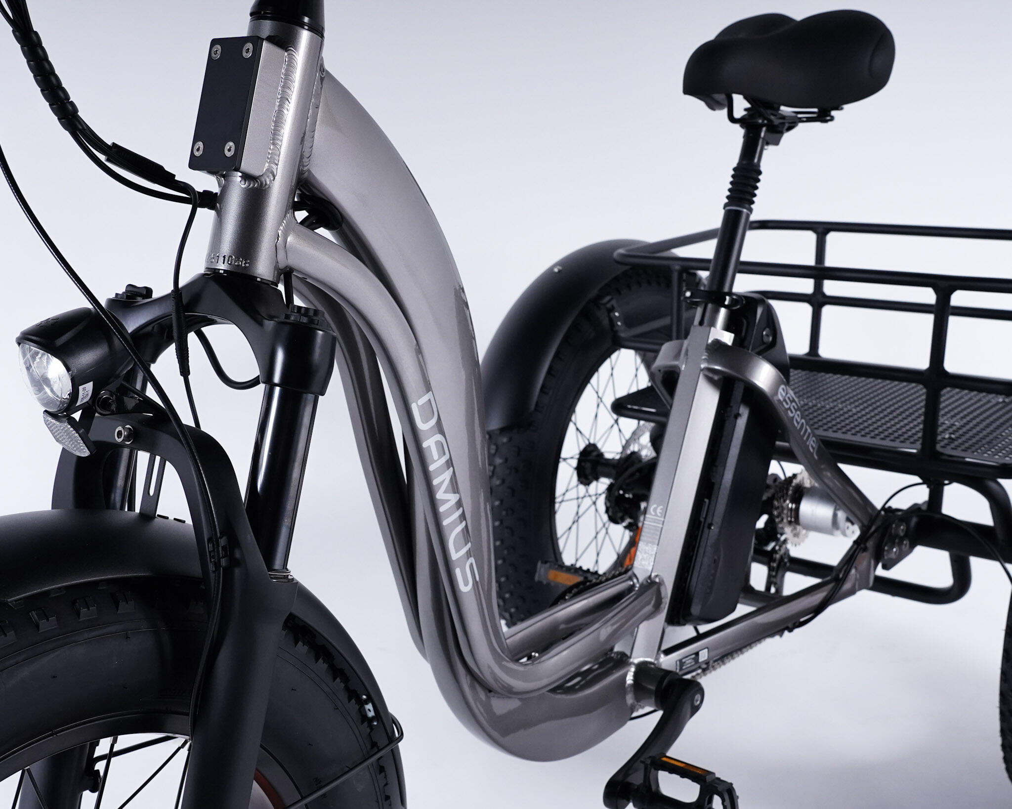 Triciclo elettrico per adulti ESSENTIEL FAT BIKE 3/7