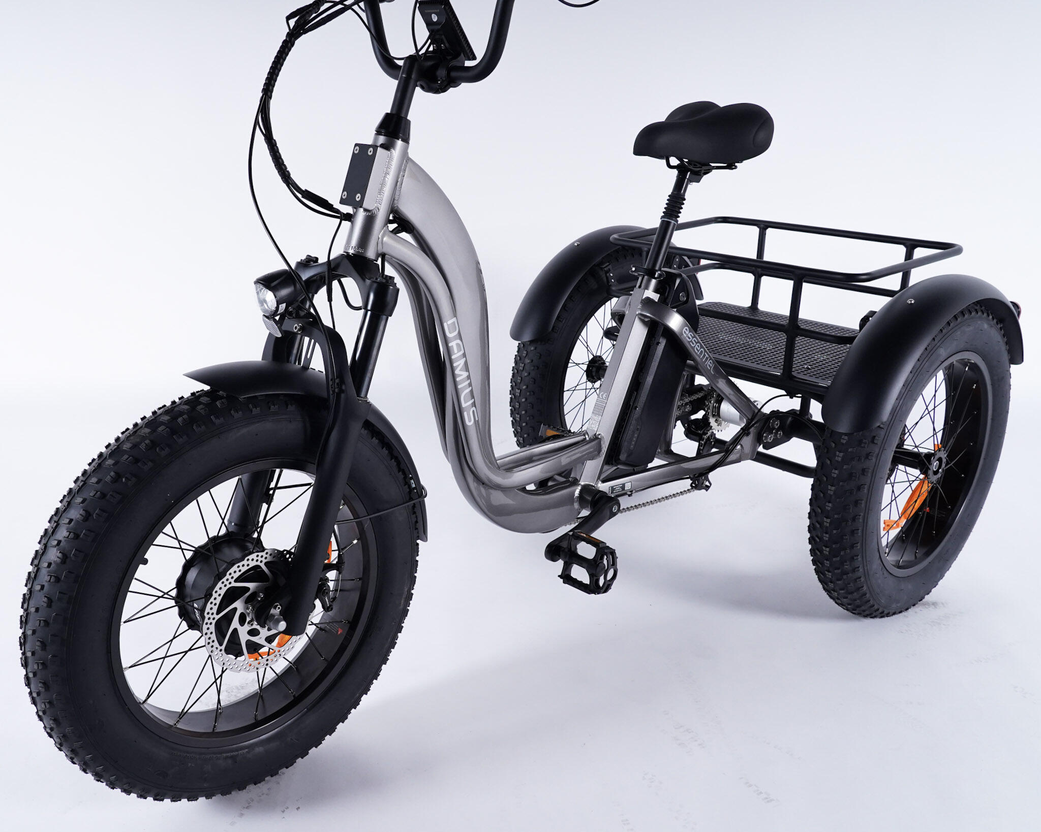 Triciclo elettrico per adulti ESSENTIEL FAT BIKE 5/7