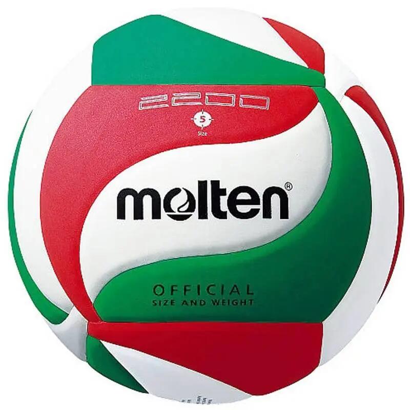 Pachet 8 mingi volei Molten V5M2200 sac mingi Molten pompa Molten 2/11