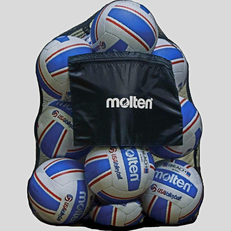 Pachet 8 mingi volei Molten V5M2200 sac mingi Molten pompa Molten