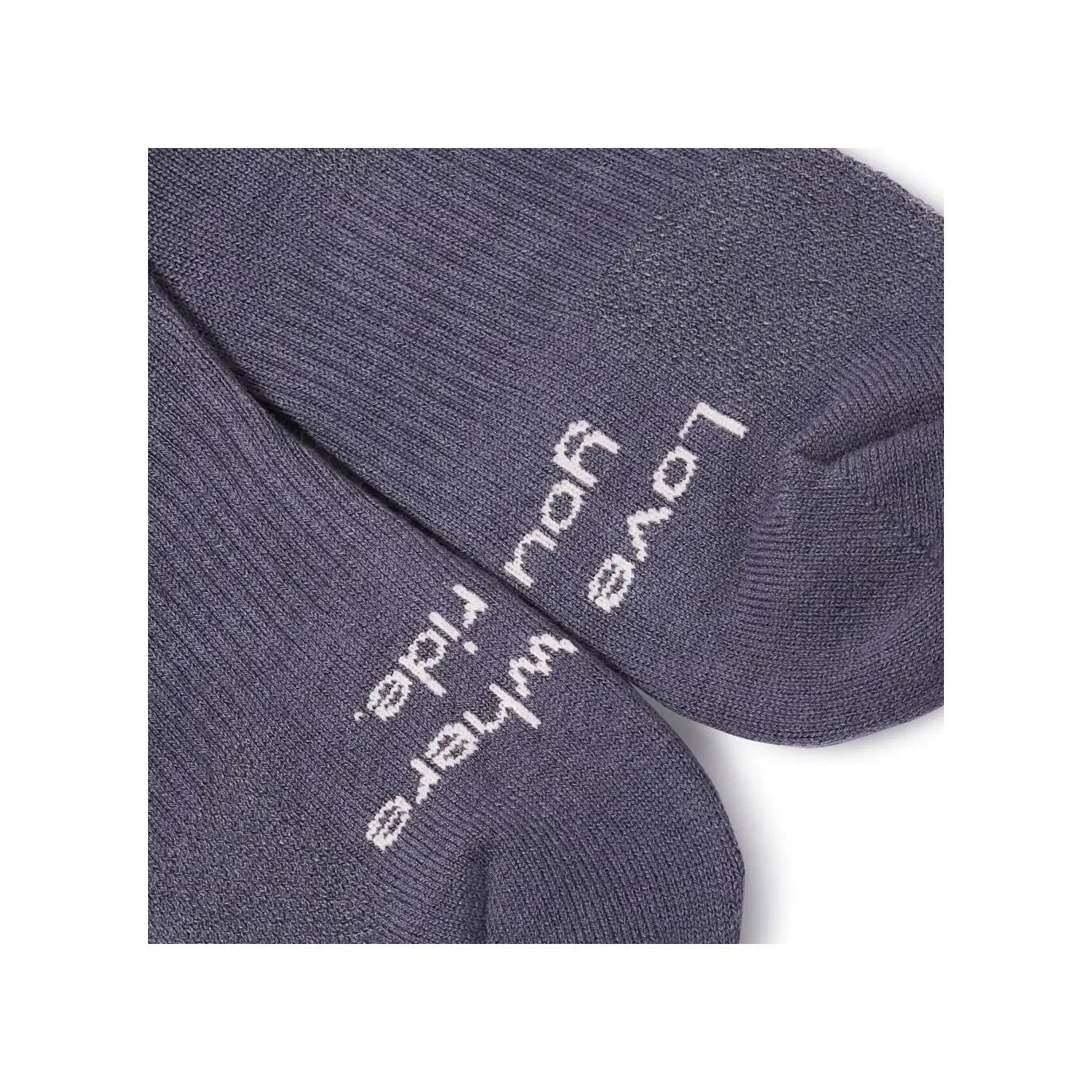 Calzini Quoc All Road Charcoal Blue 6/6