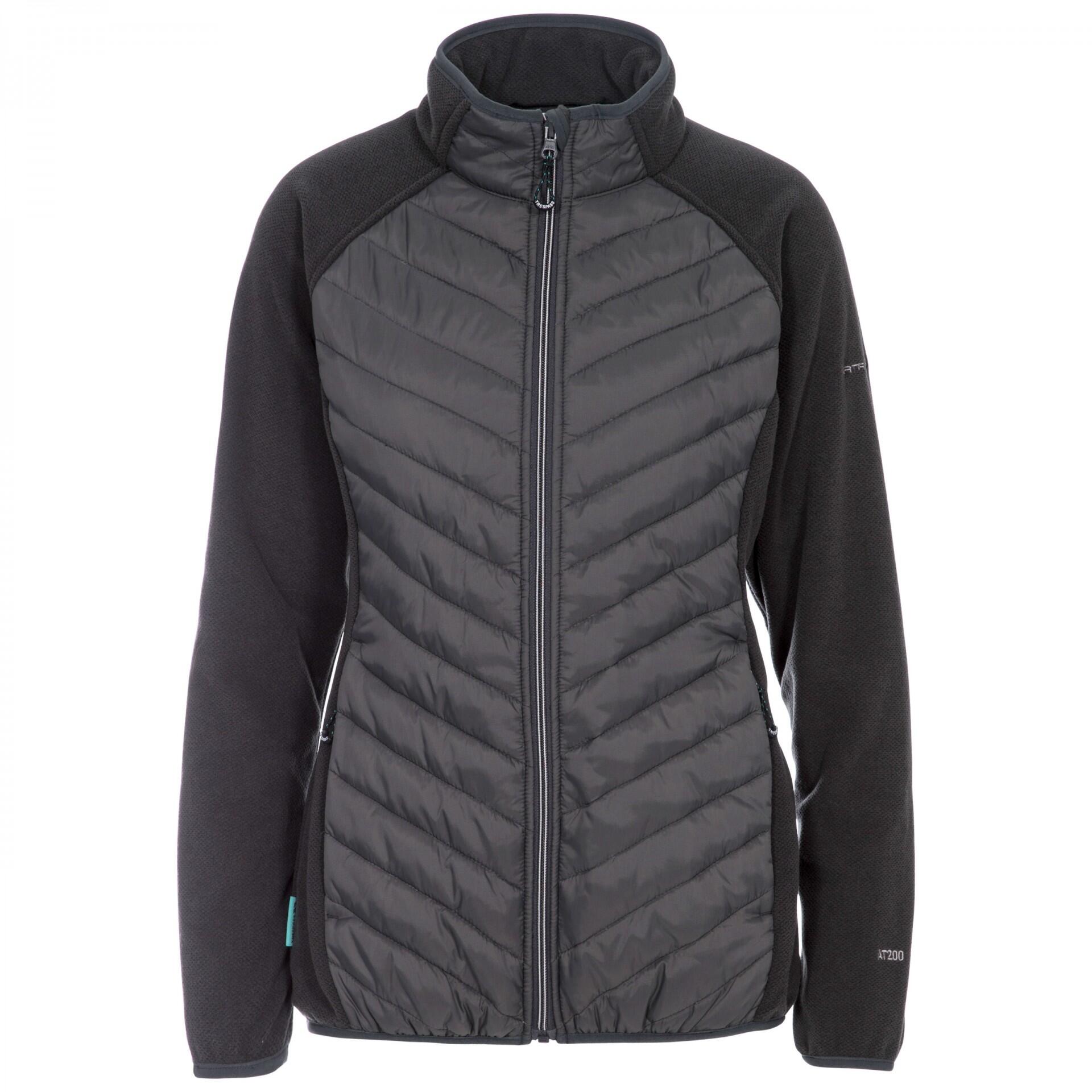 Women's UNDERPINNED fleece jacket (Anthracite)