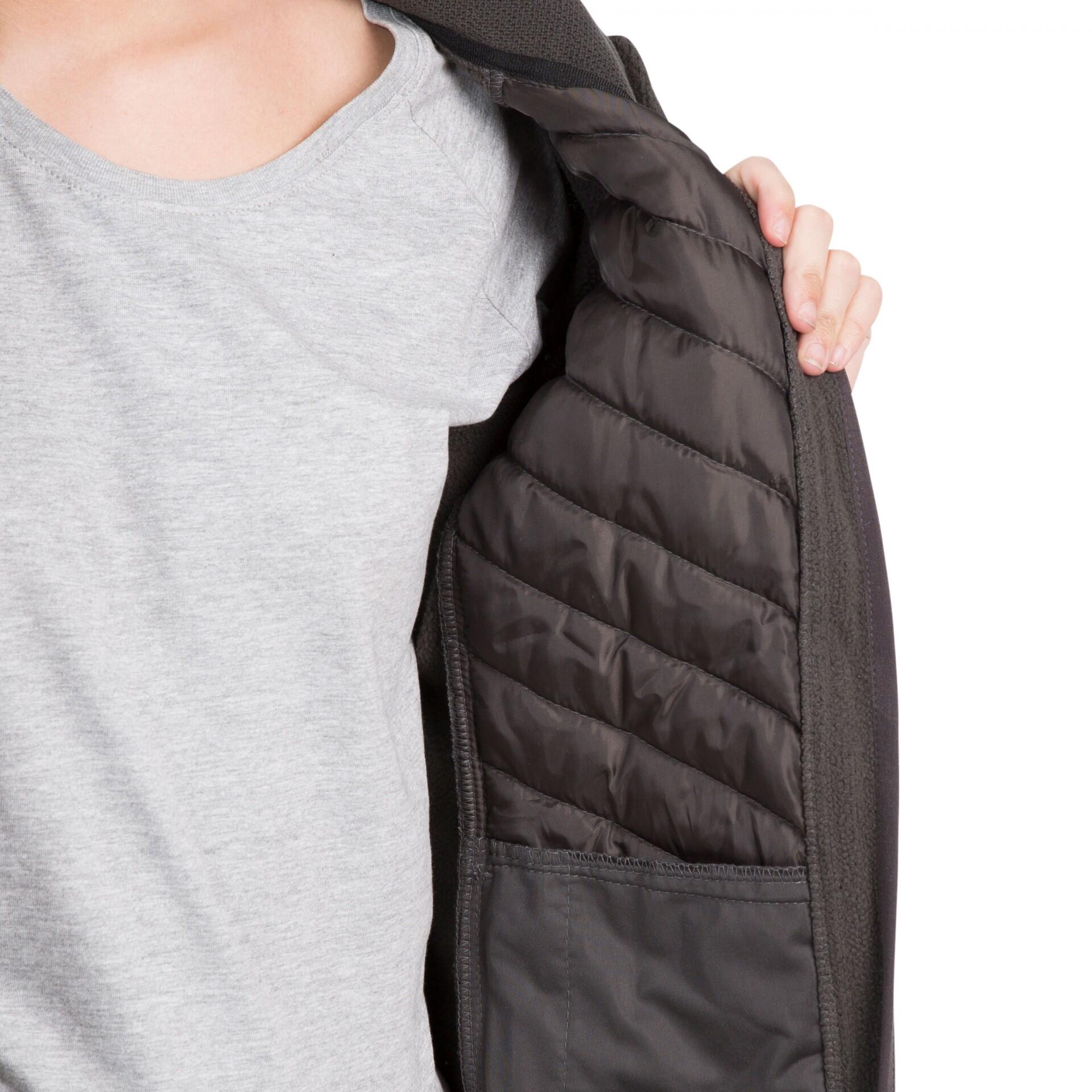 Women's UNDERPINNED fleece jacket (Anthracite)