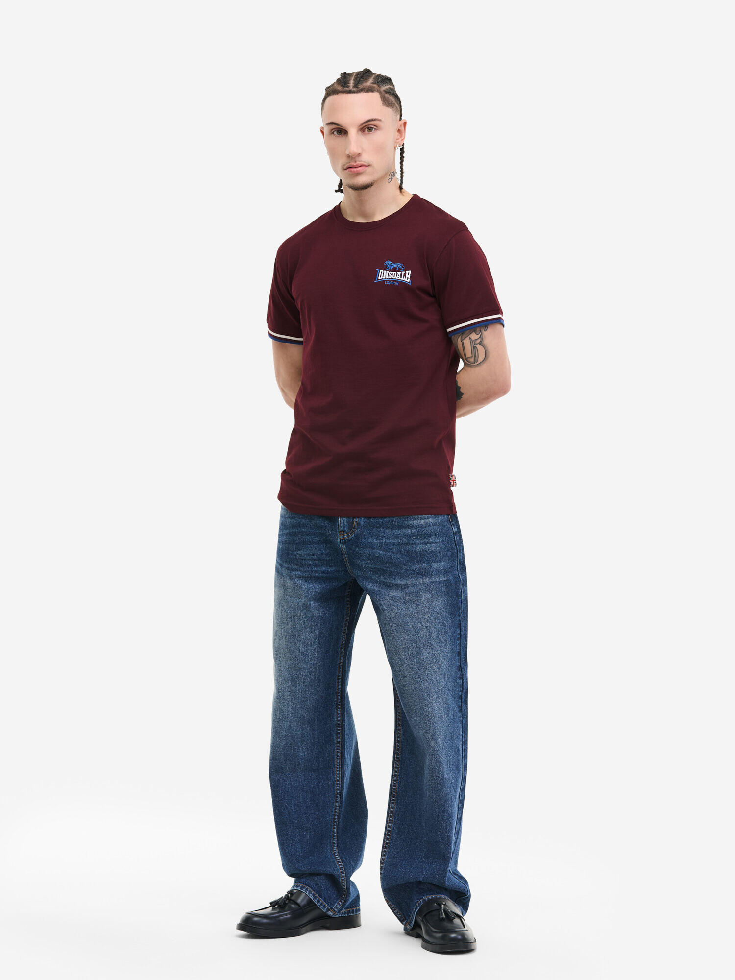 T-shirt in cotone Lonsdale Shildon 3/6