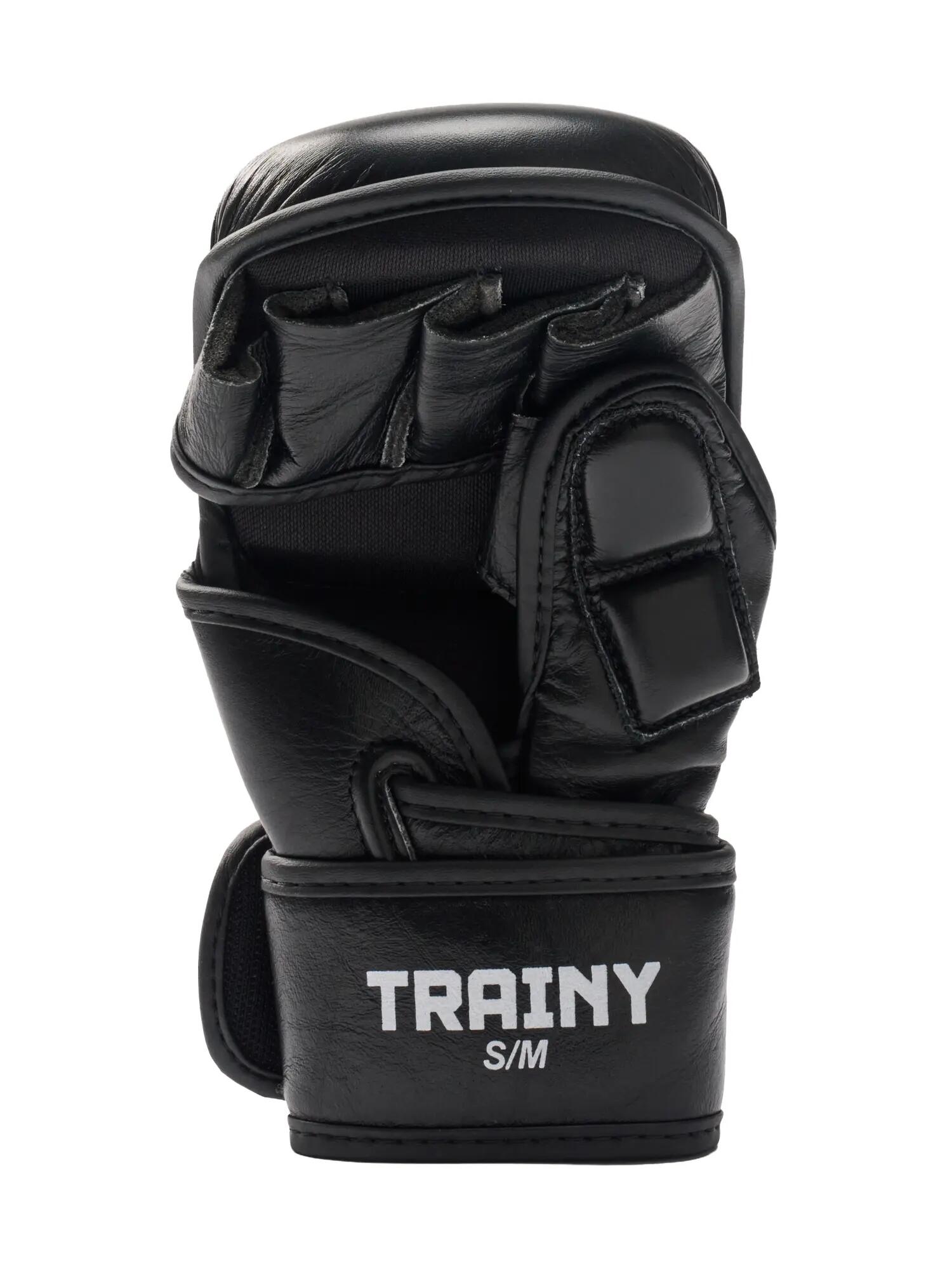 BENLEE Leder MMA Sparring- Handschuhe TRAINY 3/7