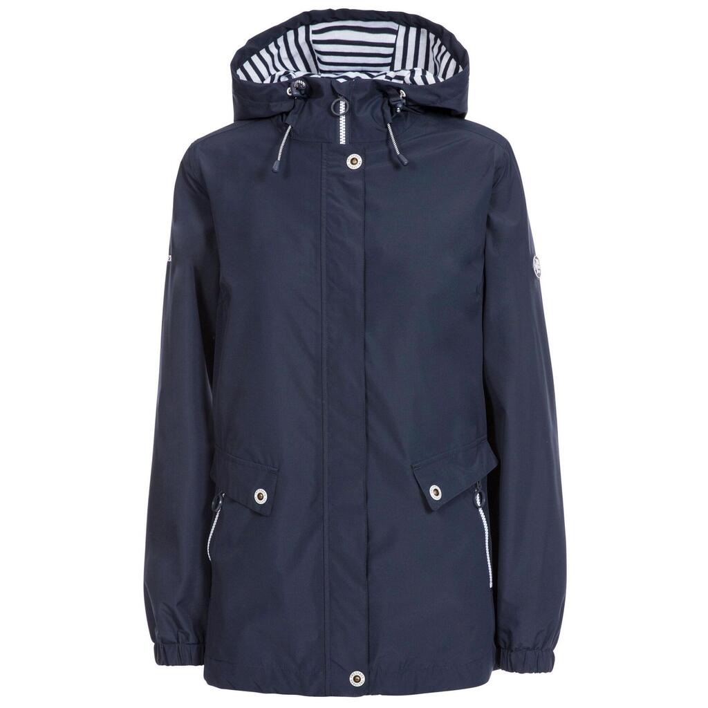 Womens/Ladies Flourish Waterproof Jacket (Navy)