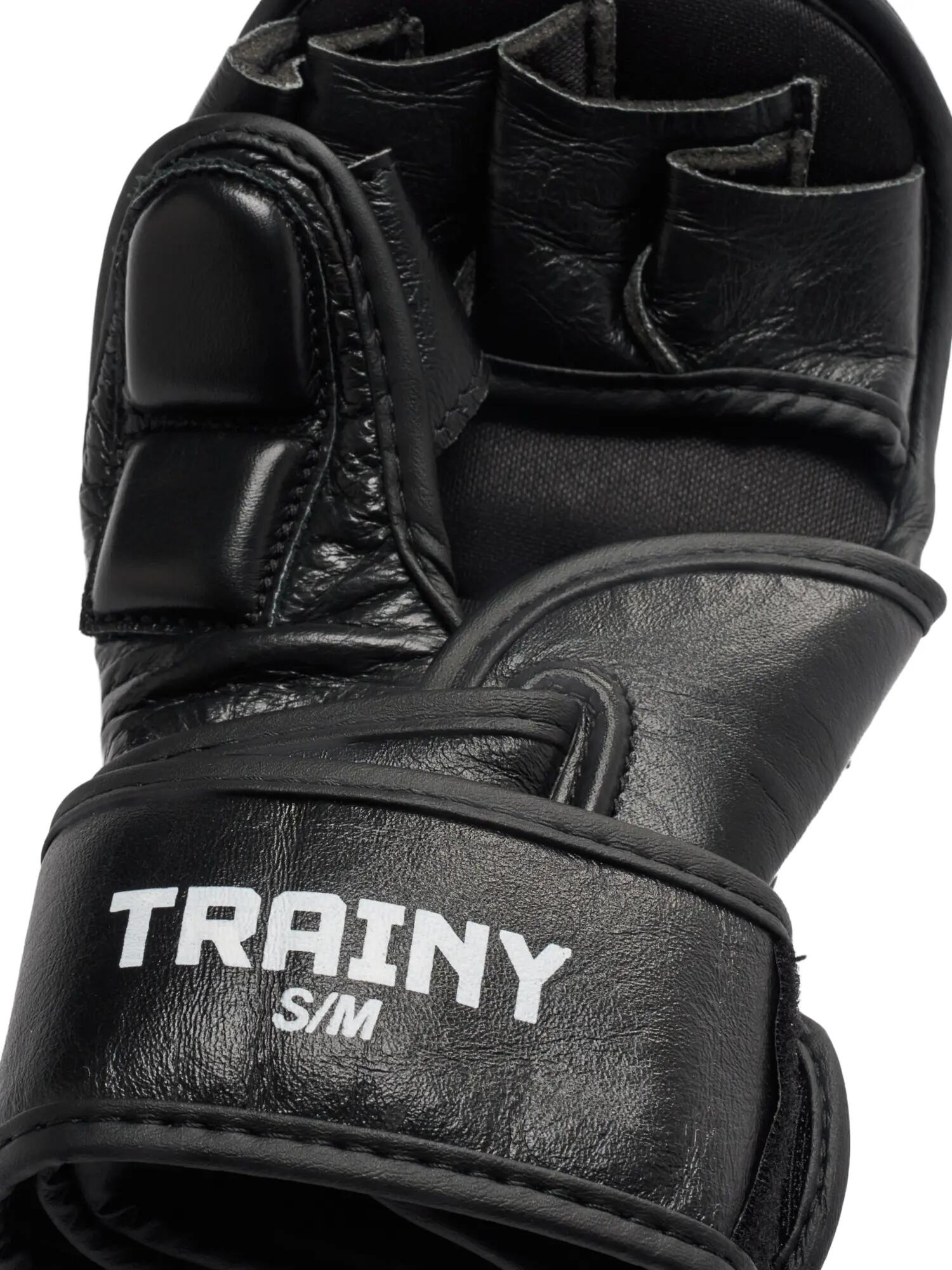 BENLEE Leder MMA Sparring- Handschuhe TRAINY 5/7
