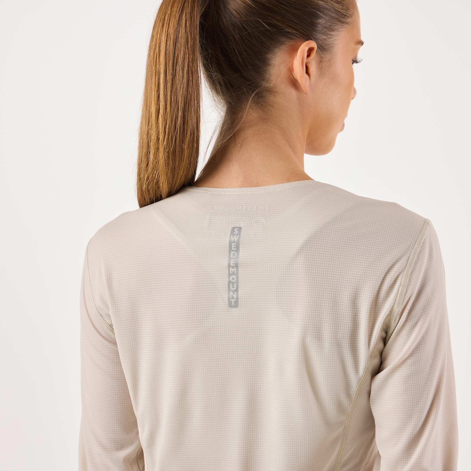 T-shirt synthétique manches longues training femme Ultra Light LS Tee 6/8