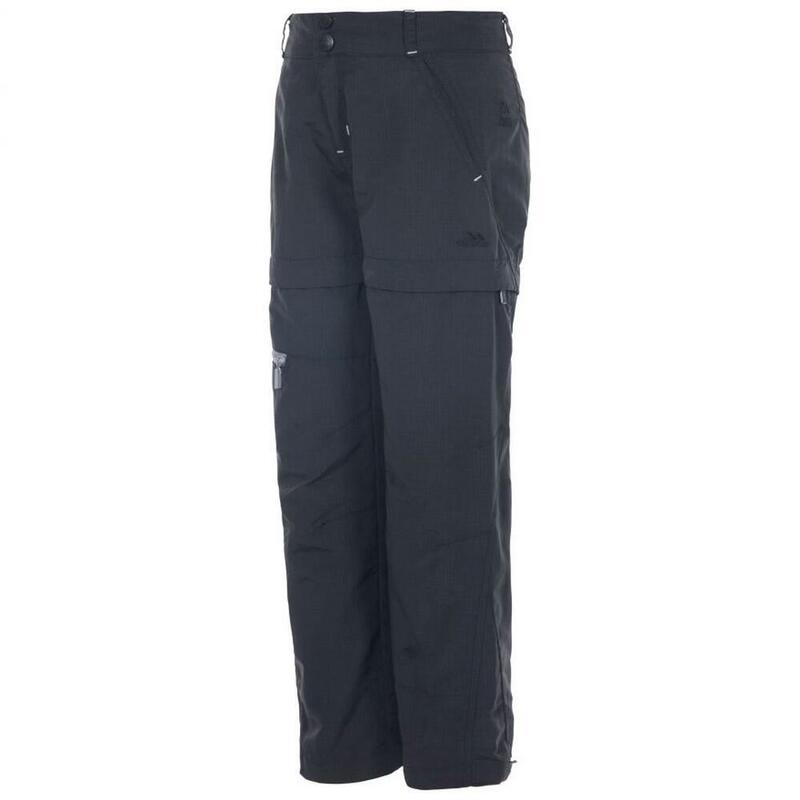 Pantalon de randonnée convertible DEFENDER Unisexe (Noir)