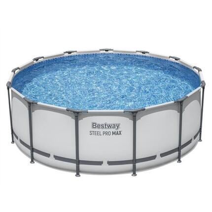 Bestway Piscine hors sol ronde Steel Pro MAX Solo Pool 396 x 122 cm Bestway