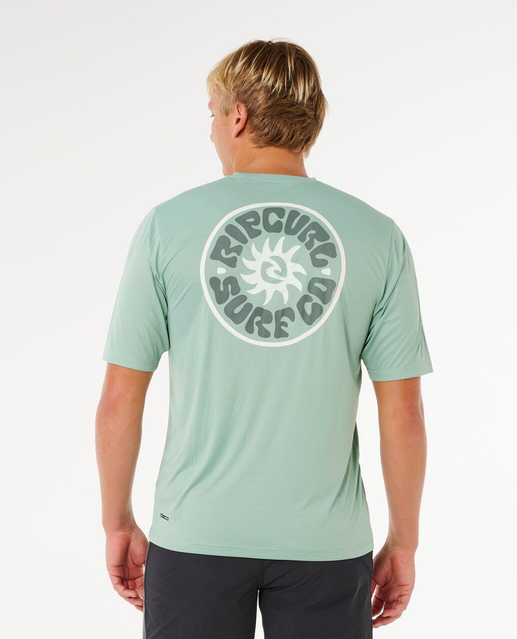 T-shirt anti-UV Pacific Rinse Surflite manica corta 4/7
