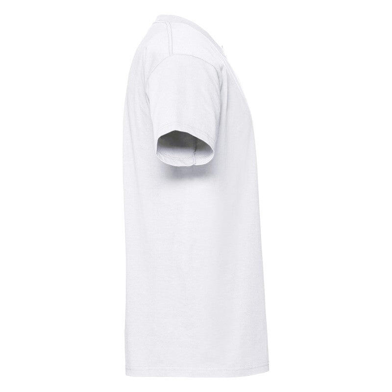 Camiseta Fruit Of The Loom Iconic 195 Premium Tees adulto azul, 100% algodón 4/7