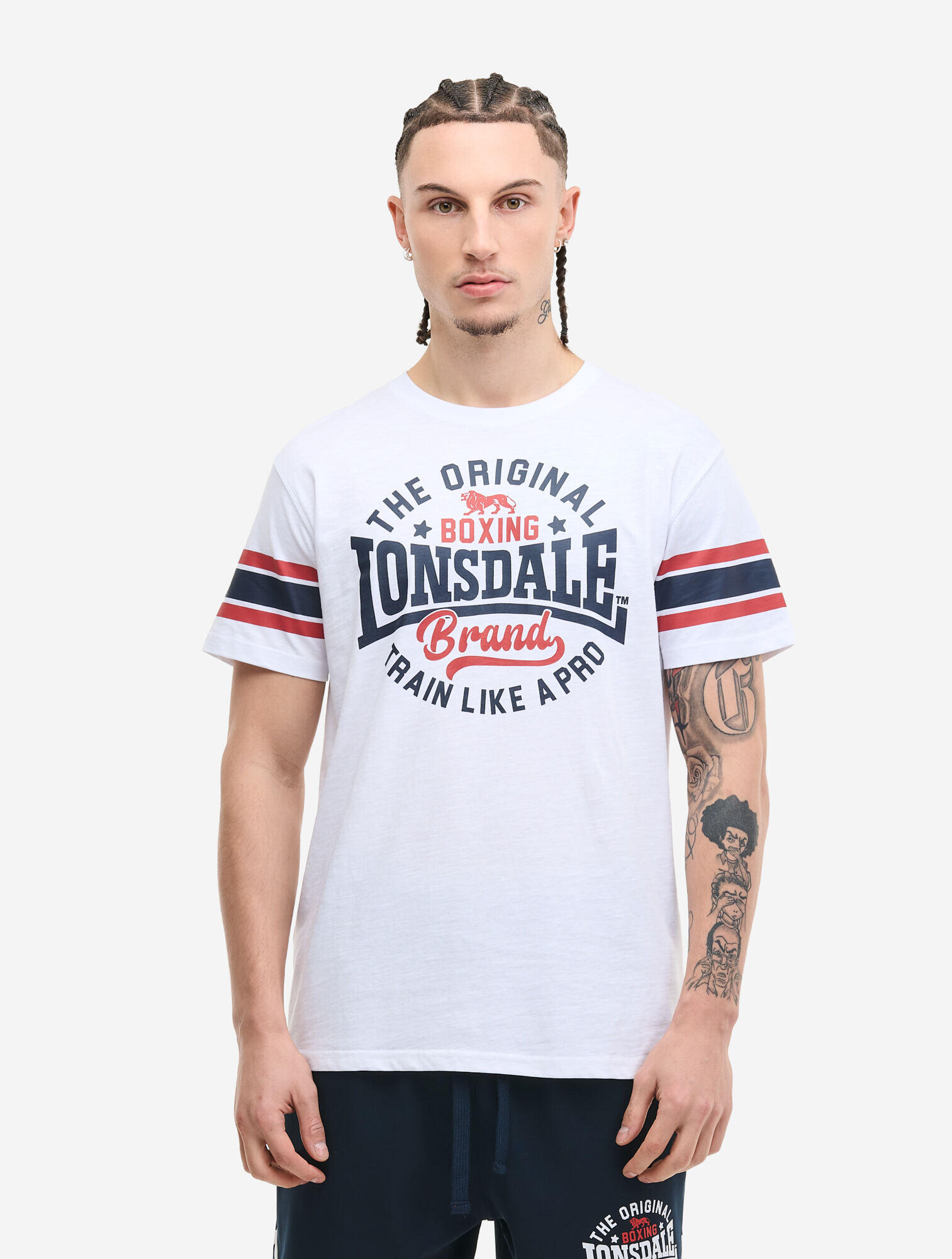 Bawełniana koszulka Lonsdale Barton