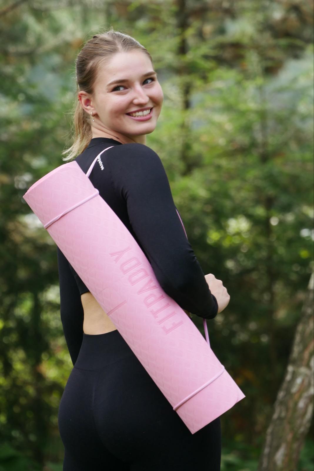 Tappetino da yoga FITPADDY 183x61 cm 5/6