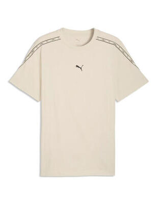 Essentials t-shirt met band voor heren puma