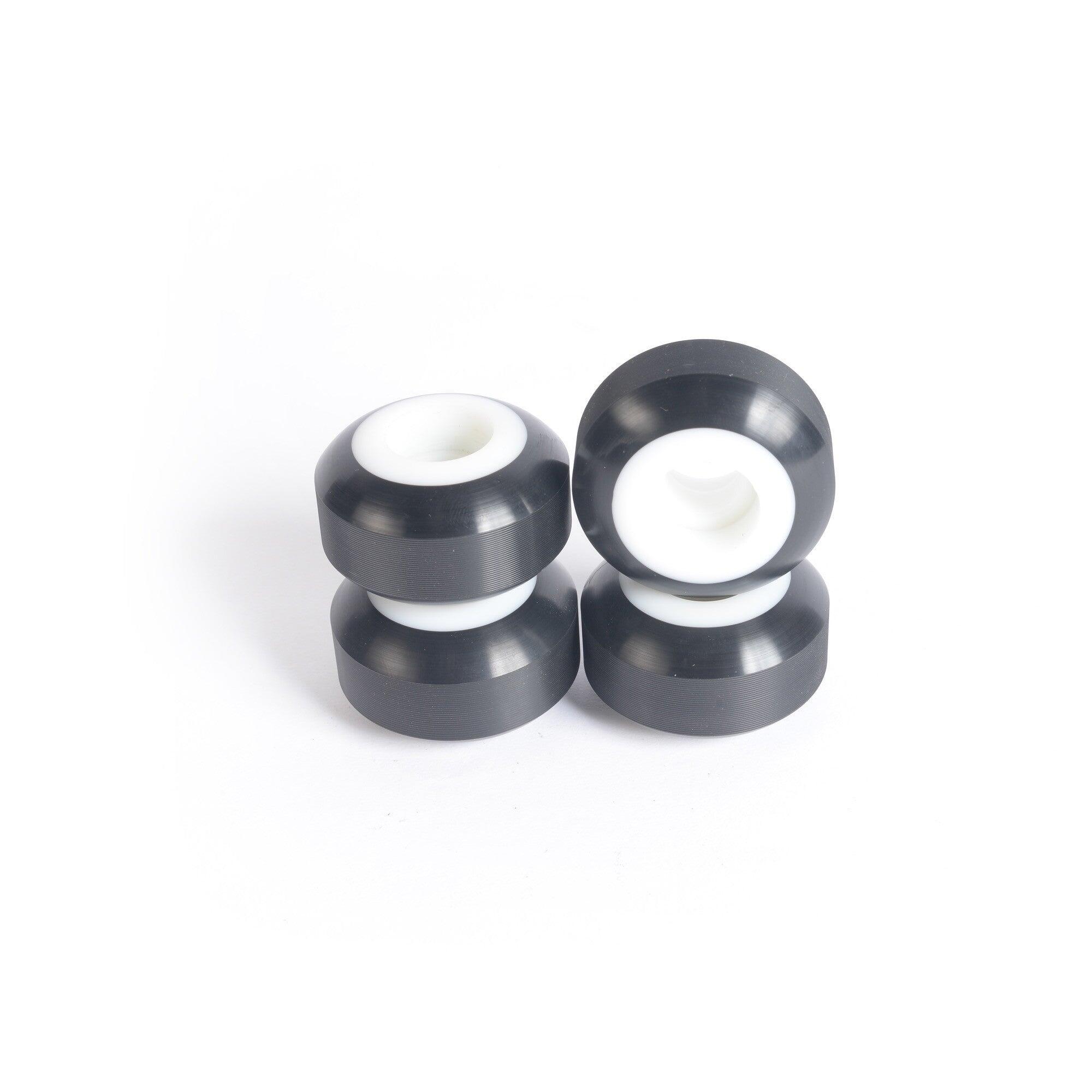 Skateboardrollen - YOCAHER 52x31mm 99a - Schwarzweiß 2/2