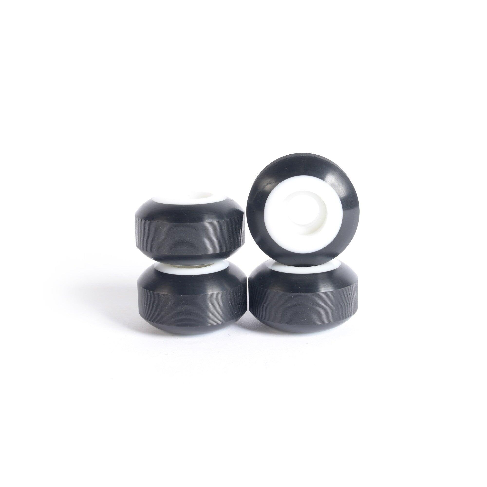 Skateboardrollen - YOCAHER 52x31mm 99a - Schwarzweiß 1/2