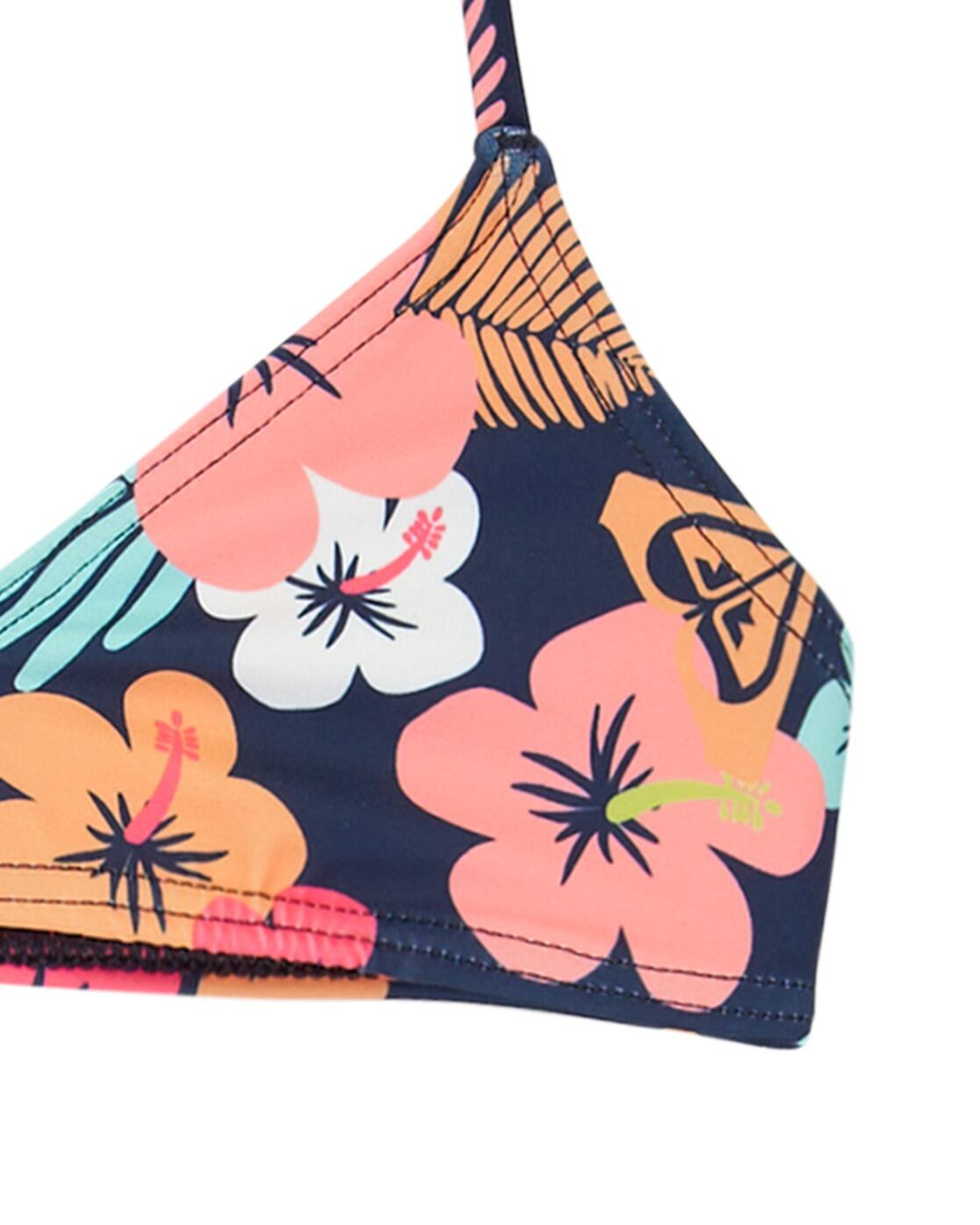 Bikini bralette MORNING FLOWER SET Azul Niña 3/3