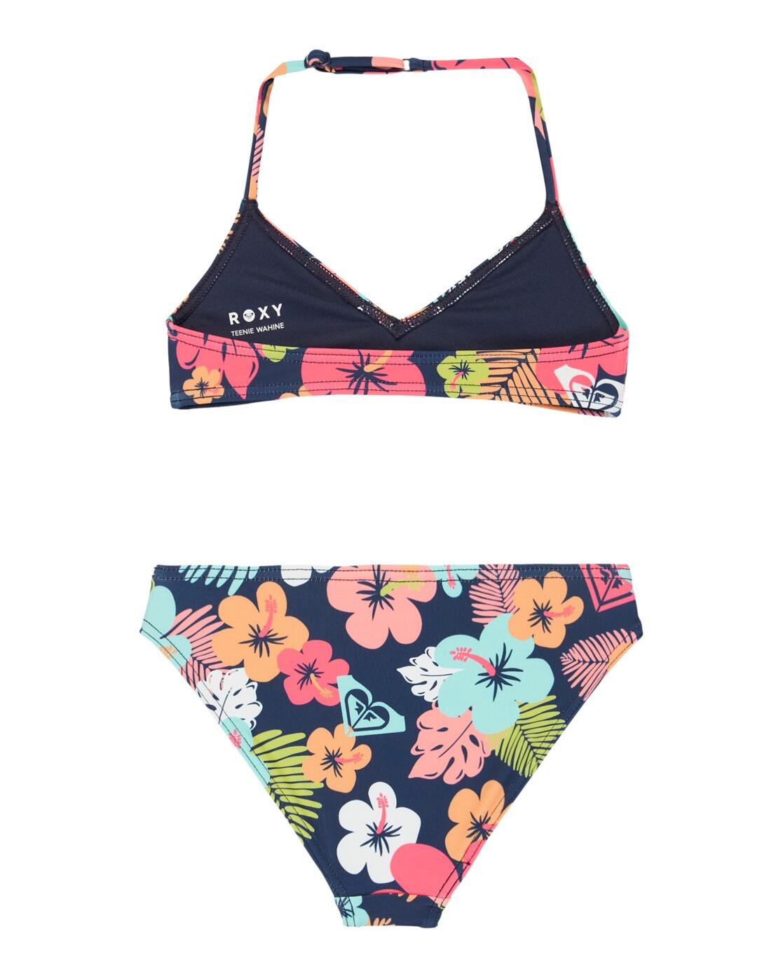 Bikini bralette MORNING FLOWER SET Azul Niña 2/3
