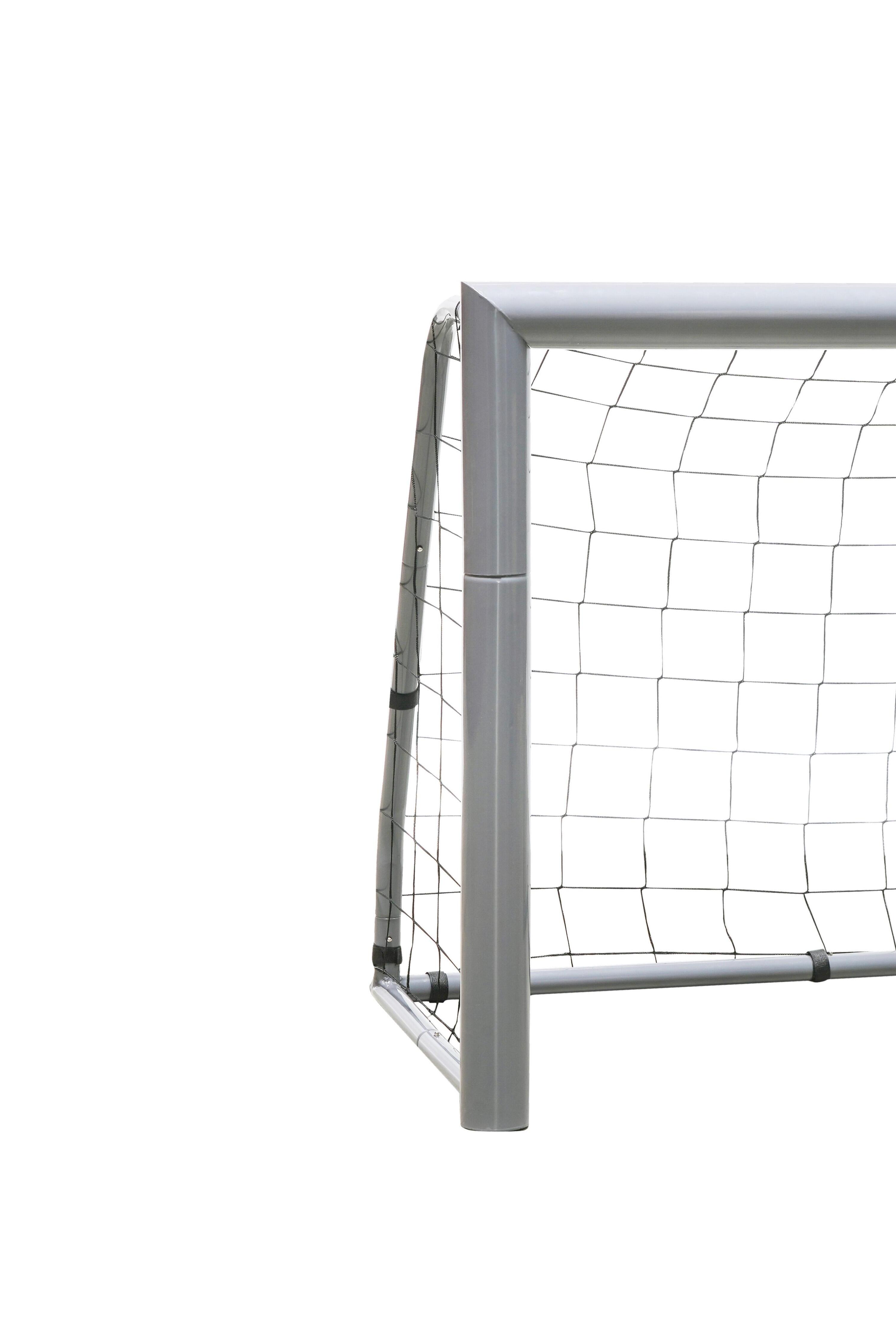 Porta da calcio acciaio resistente alle intemperie 120 grigio 2/4