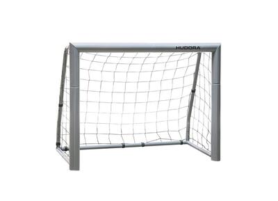 Voetbaldoel staal weerbestendig 120 grijs