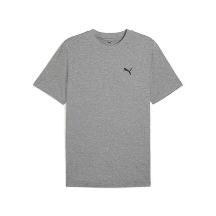 Puma Herren T-Shirt Essential mit kleinem Logo grau