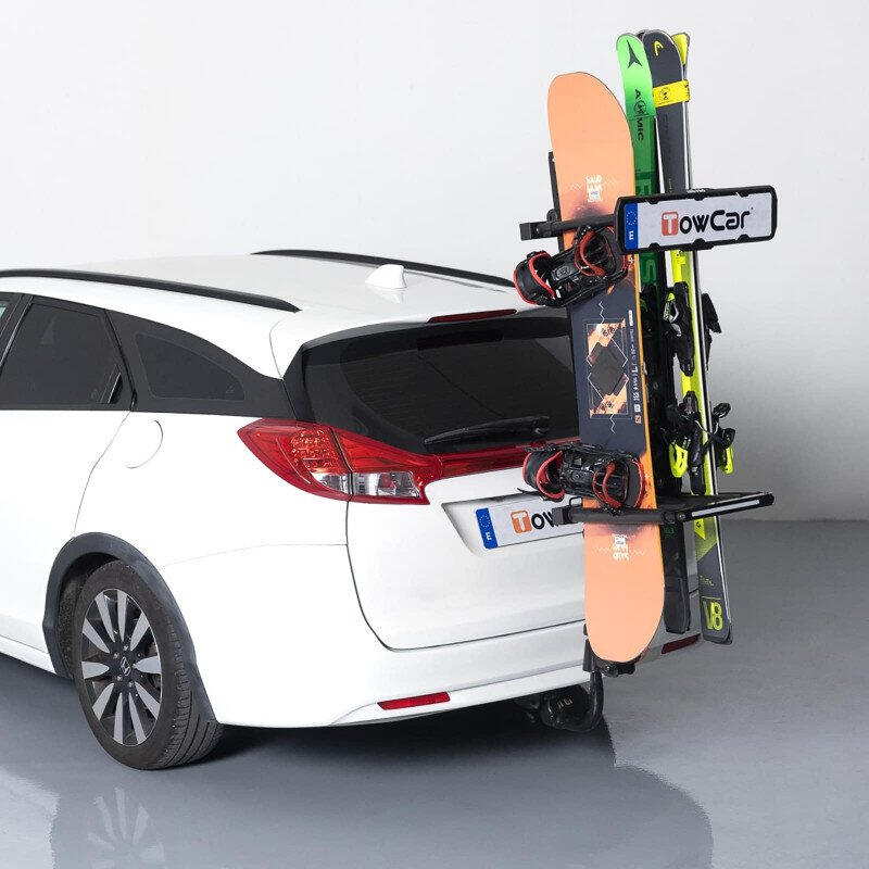 Portasci Aragon Cerler su snodo sferico per 6 paia di sci o 4 snowboard 3/5
