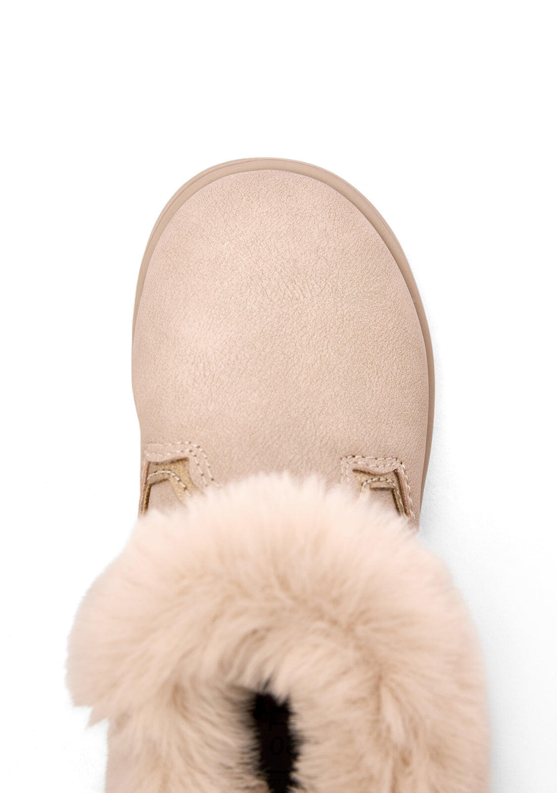 Botas de Bebés Diseño Respetuoso Estampado Corazón 3/4
