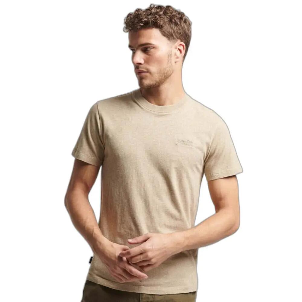 T-shirt Beige Homme Superdry Vintage Logo 3/5