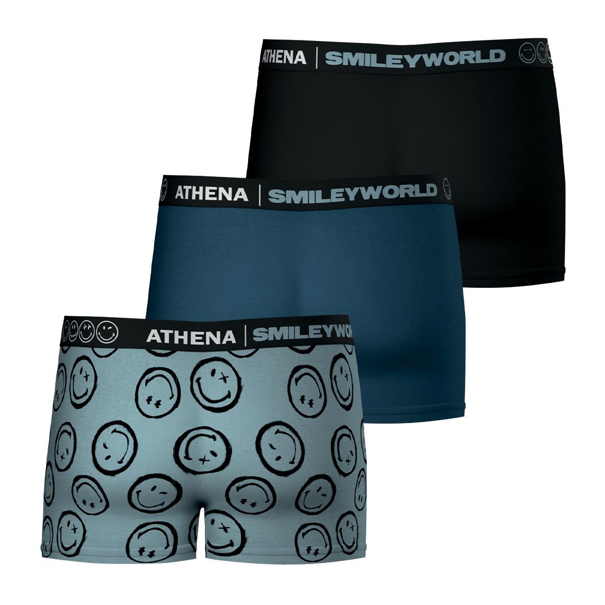 Lot de 3 boxers homme 3/4