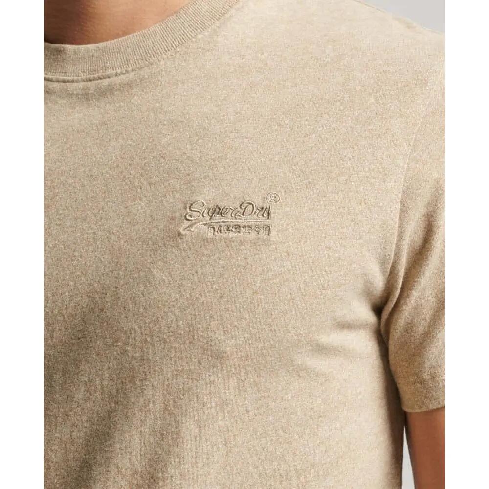 T-shirt Beige Homme Superdry Vintage Logo 4/5