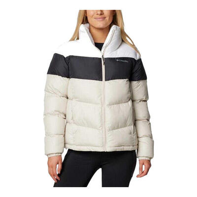 Giacca Imbottita Cerniera Su Intera Lunghezza Donna Columbia Puffect II Beige