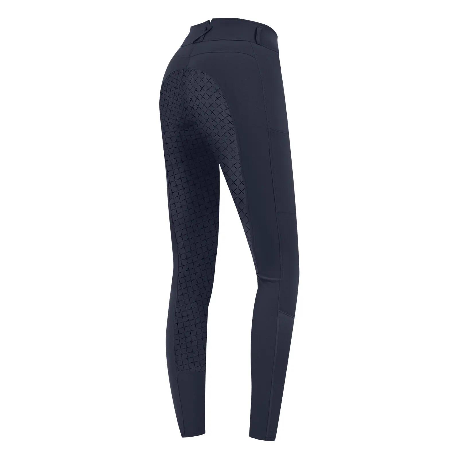 Pantalon équitation taille haute full grip femme ELT Micro Sport 5/5