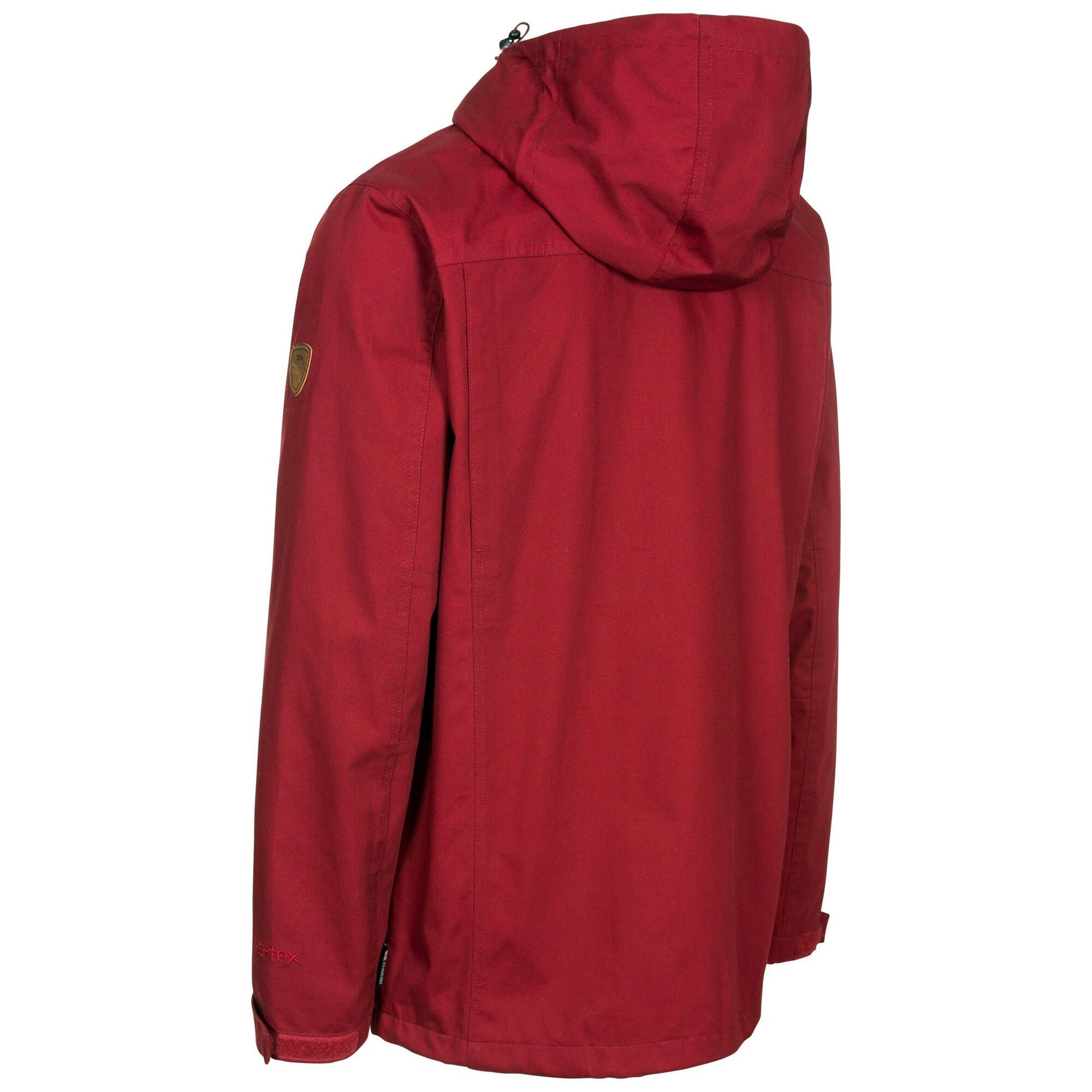 RAHARRA Men's Waterproof Jacket (Burgundy)