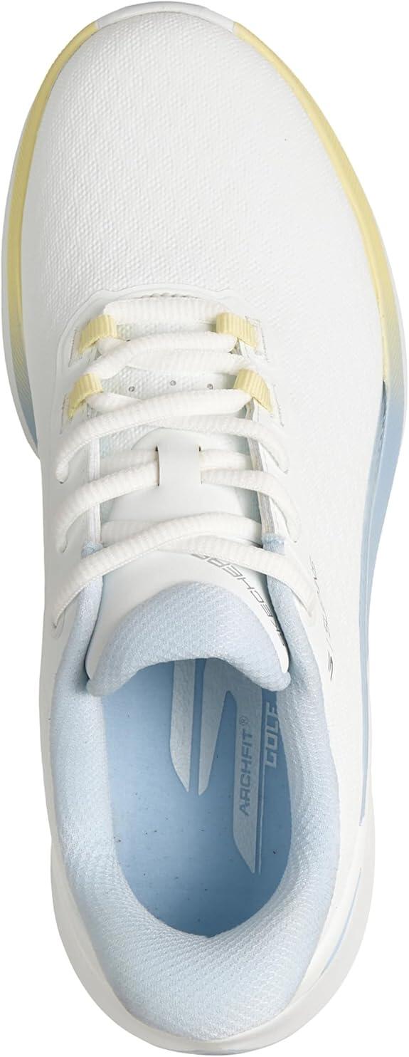 Skechers Golf Pure SI, golfschoenen voor dames, wit/blauw 5/6
