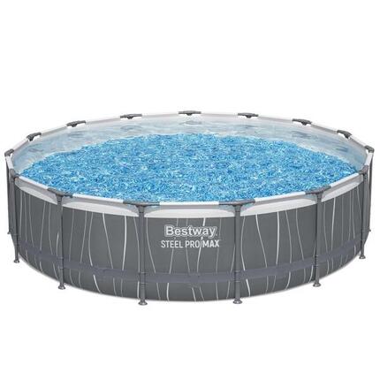 Bestway Piscine hors sol ronde Steel Pro MAX Solo Pool 457 x 107 cm Bestway