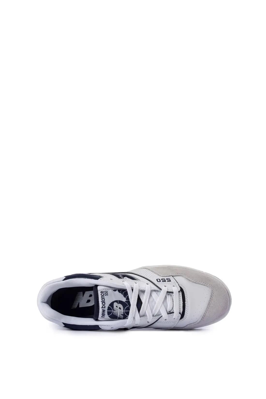 Scarpe - Basket - Unisex - Basse, pelle e mesh - New Balance 550 - Blu navy 6/6