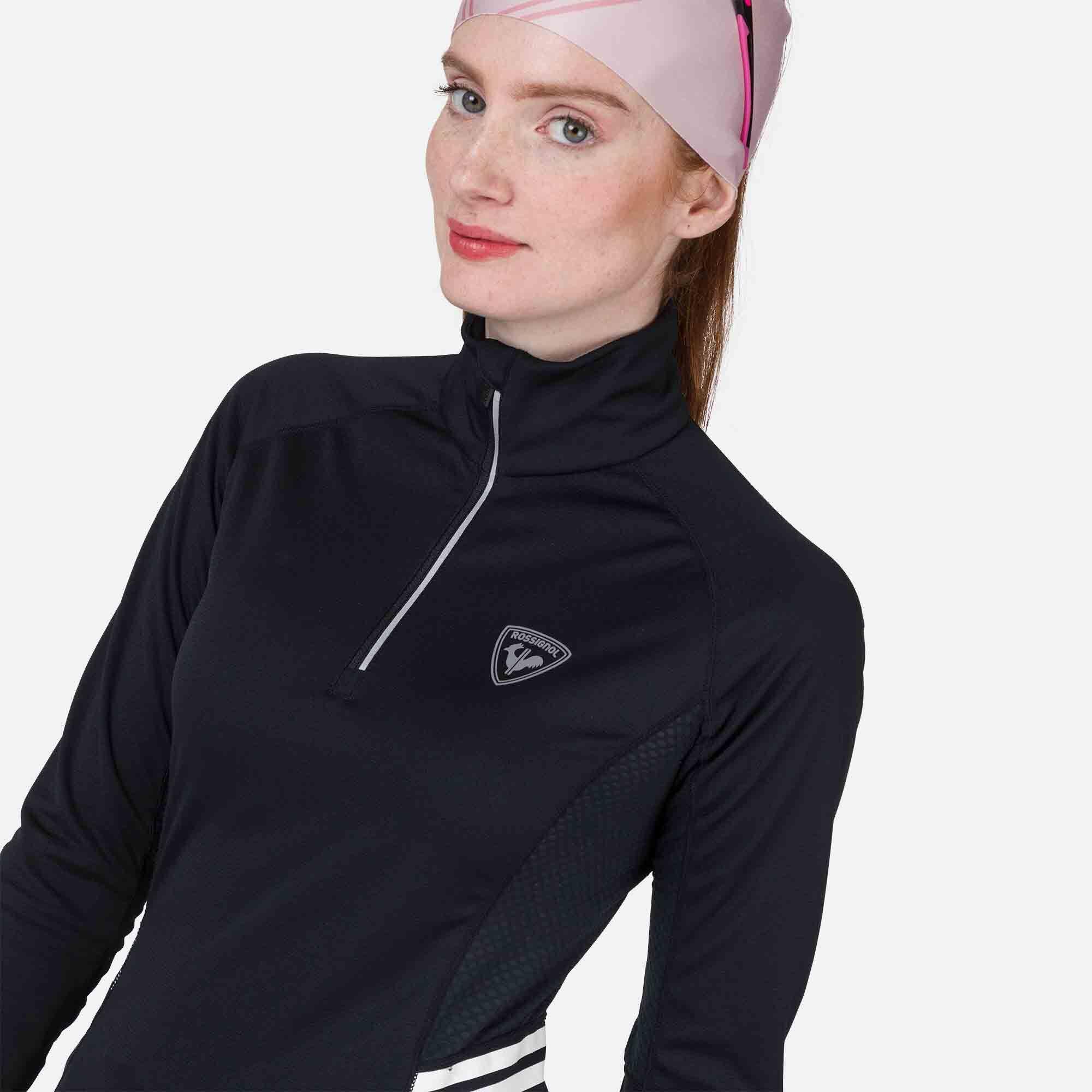 Camiseta interior de mujer con 1/2 cremallera Rossignol Poursuite 5/5