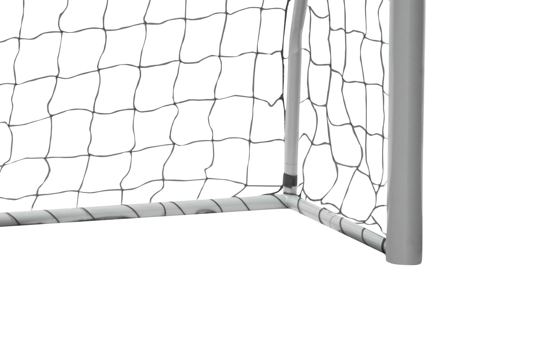 Porta da calcio acciaio resistente alle intemperie 180 grigio 3/4