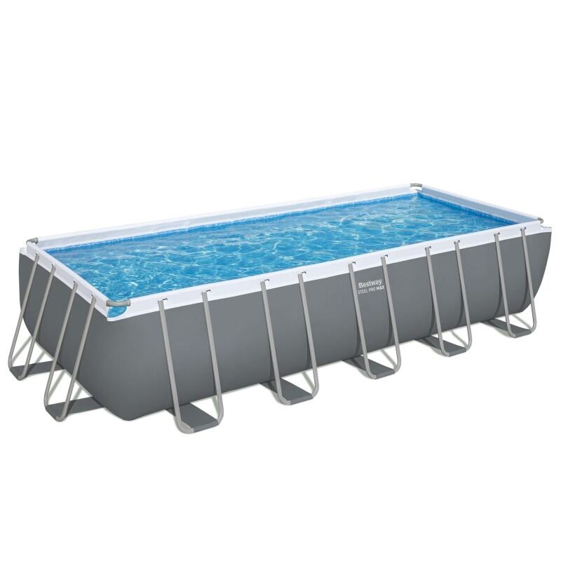 Piscina Desmontable Tubular Bestway Steel Pro Max Rectangular 640 x 274 x 132 cm 1/7