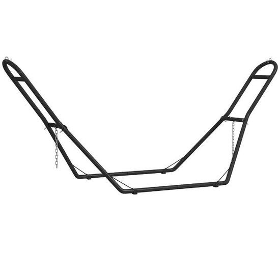 Soporte para Hamaca Outsunny 278x97x112 cm Negro